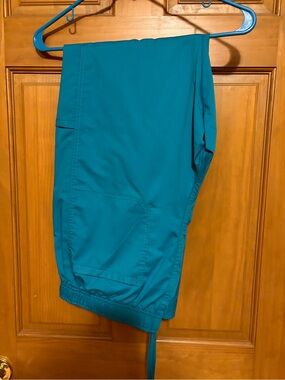Cherokee Workwear Women’s Teal Scrub Pants - Lightweight Comfort